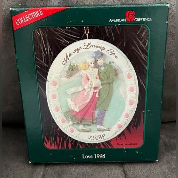 Christmas Ornament American Greetings Love 1998, NIB - Picture 4 of 5